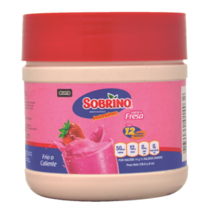 Sobrino Strawberry Drink Bottles 226.8 GR