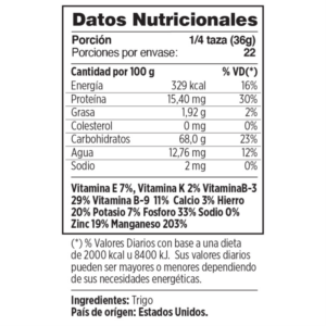 TRIGO #3 WALA 800 GR