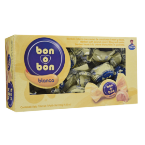 BON O BON WHITE CHOCOLATE CANDIES 270 GR