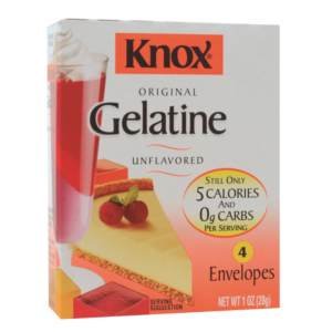 Knox unflavored gelatin 1 oz