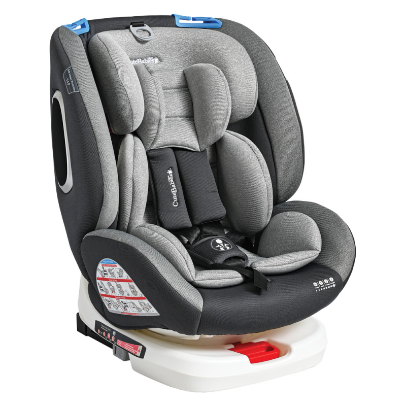 CUTEBABIES AXIS 360 DEGREE GRAY CAR SEAT