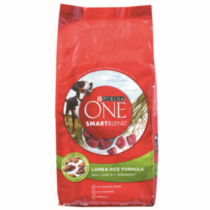 Purina ONE Adult Smartblend Lamb & Rice Dog Food 8 lb