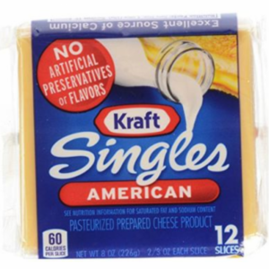 Kraft Singles American Cheese Slices 12 units 8 oz