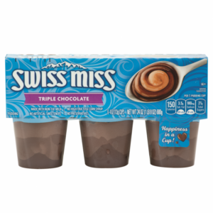 Swiss Miss Triple Chocolate Pudding 6 Units.