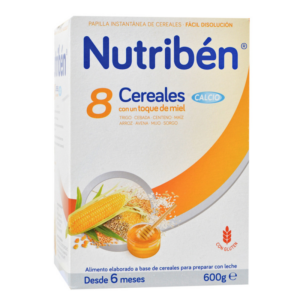 CEREAL 8 HONEY CALCIUM NUTRIBEN 600 GR