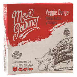 MEVE GOURMET VEGGIE BER PLAT MA 2/1 BURGER