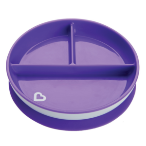 Munchkin Plate with Division and Suction Cup