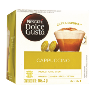 Nescafe Dolce Gusto Cappuccino Capsules 8 prepared cups
