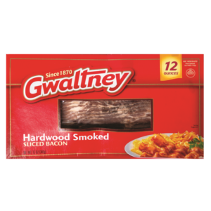 GWALTNEY HARD WOOD SMOKE BACON 12 OZ