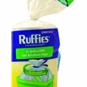 Ruffies 13gl Tall Kit 30 Units Garbage Bag