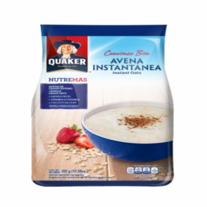 QUAKER INSTANT OATMEAL NUTRE MAS 300 GR