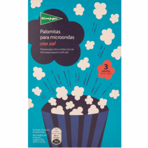 El Corte Ingles Micr Popcorn 3 Pack
