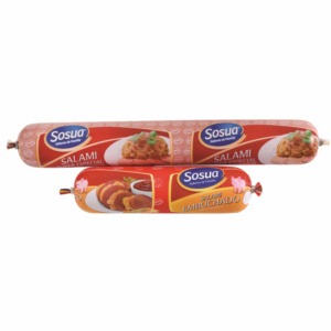 Sosua Salami Combo 2.5lb+Smoked Salami 1.5 Lb