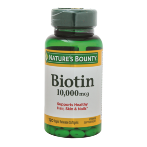 NATURES BOUNTY BIOTIN VITAMIN 10000 MCG 120 TAB