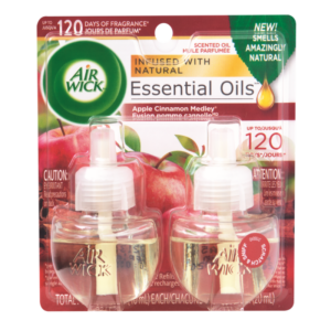 AIRWICK SCENTED OIL APPLE TWIN RFLL AIR FRESHENER