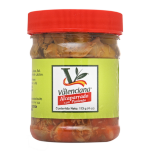CAPER WITH VALENCIAN PEPPER 4 OZ