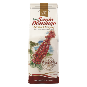 SANTO DOMINGO COFFEE RED PEARL BEAN 12 OZ