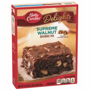 betty crocker brownies with nuts 16.5 oz