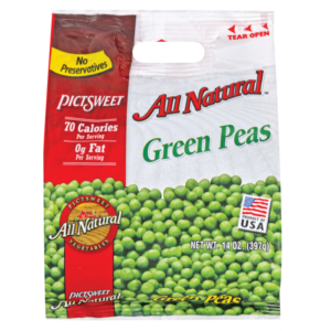 peas verde pictsweet 12 oz