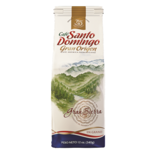 CAFÉ SANTO DOMINGO GRAN SIERRA GRANO 12 OZ