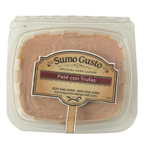 PATE SUMO GUSTO WITH TRUFFLES 8 OZ.