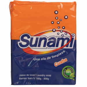 Sunami Cuaba Laundry Soap Pack. 5/1