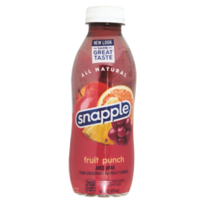 Fruit Punch Snapple 16 Oz