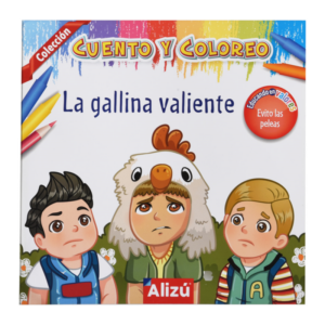 THE BRAVE HEN STORY AND COLORING BOOK (Alizu)