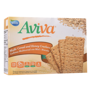 Aviva Multigrain Soda Cookies with Honey 9 units.