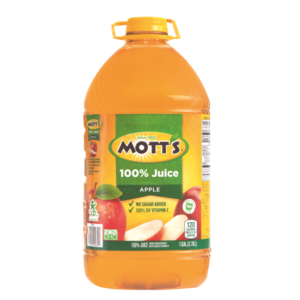 MOTTS APPLE JUICE 100% 1 GL
