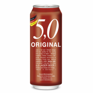 Beer 5.0 Original Lager Can 500 Ml.