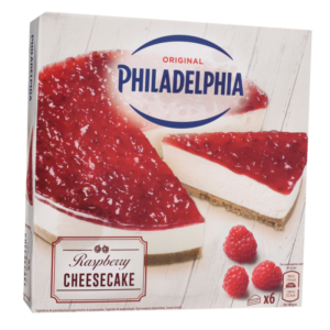 PHILADELPHIA RASPBERRY CHEESECAKE 390 GR
