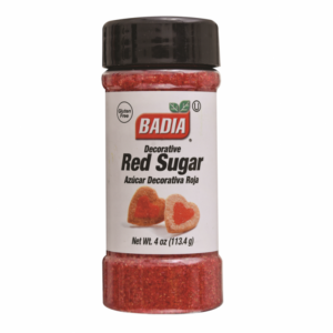 Badia Red Decorative Sugar 4 Oz