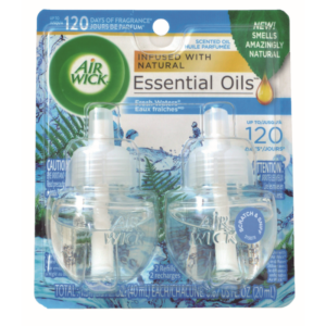 a6de3328f88754d591c3c943e6fbab32.png AIRWICK SCENT OIL FRESH WATER TWIN RFL AIR FRESHENER