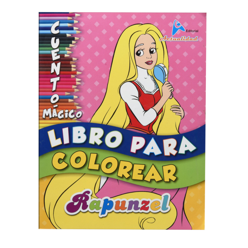 MAGIC TALE RAPUNZEL COLORING BOOK (Current)