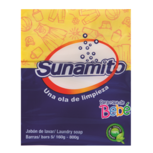 SUNAMI BABY LAUNDRY SOAP 5 UNITS