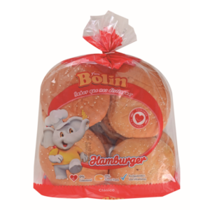 Bolin Sesame Hamburger Bread package