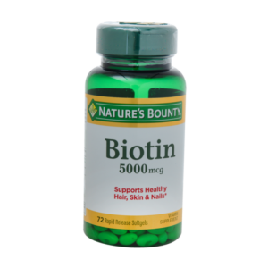 Nature's Bounty Biotin 5000 mcg 72 cap