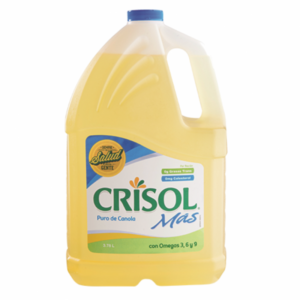 Crisol pure light canola oil 128 oz