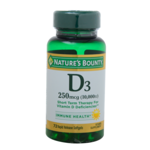 NATURES BOUNTY VITAMIN D3 10000 IU 60 TAB