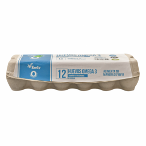 Endy White Omega 3 Eggs 12 units.