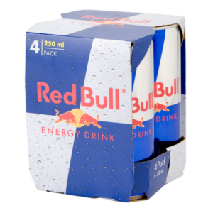 Red Bull Energy Drink Can 250 ML 4 PACK