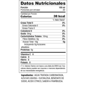 Wala Raspberry Soda 2 lt