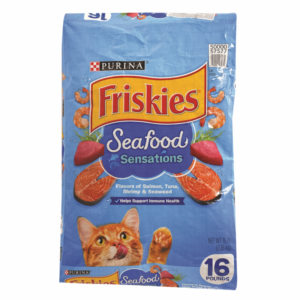 Friskies Seafood Sensations Cat Food 16 Lb.