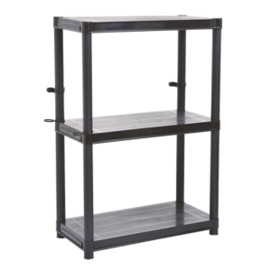 RIMAX 3-LEVEL SHELF BLACK SOLID 9910