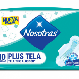 Nosotras Plus Fabric Sanitary Towels 10 units