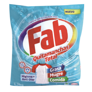 FAB STAIN REMOVER POWDER DETERGENT 1700 GR