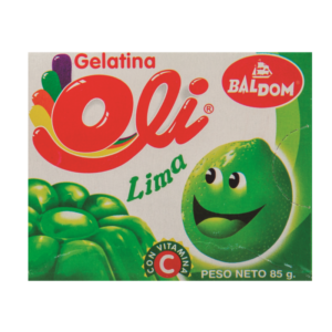 Oli Lime Gelatin 3 oz