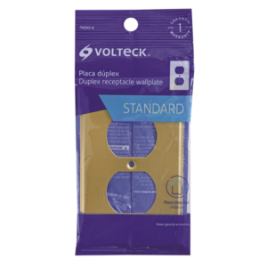 VOLTECH ALUMINUM COVER FOR DOUBLE SOCKET 46408