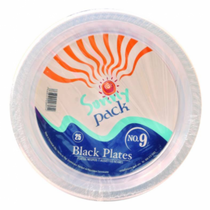 Sunny Clear Plates No. 9 25 units.